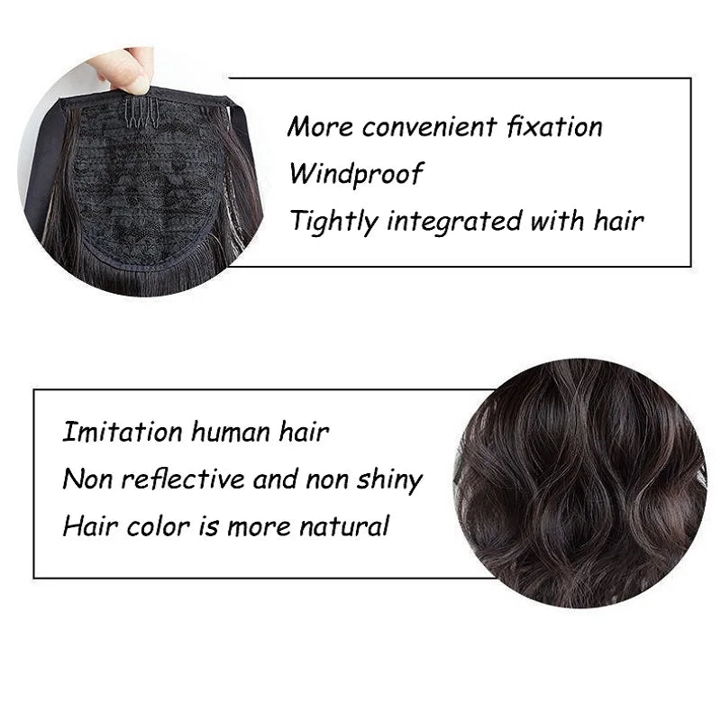 14 Inch Curly Ponytail Hairpiece for Women